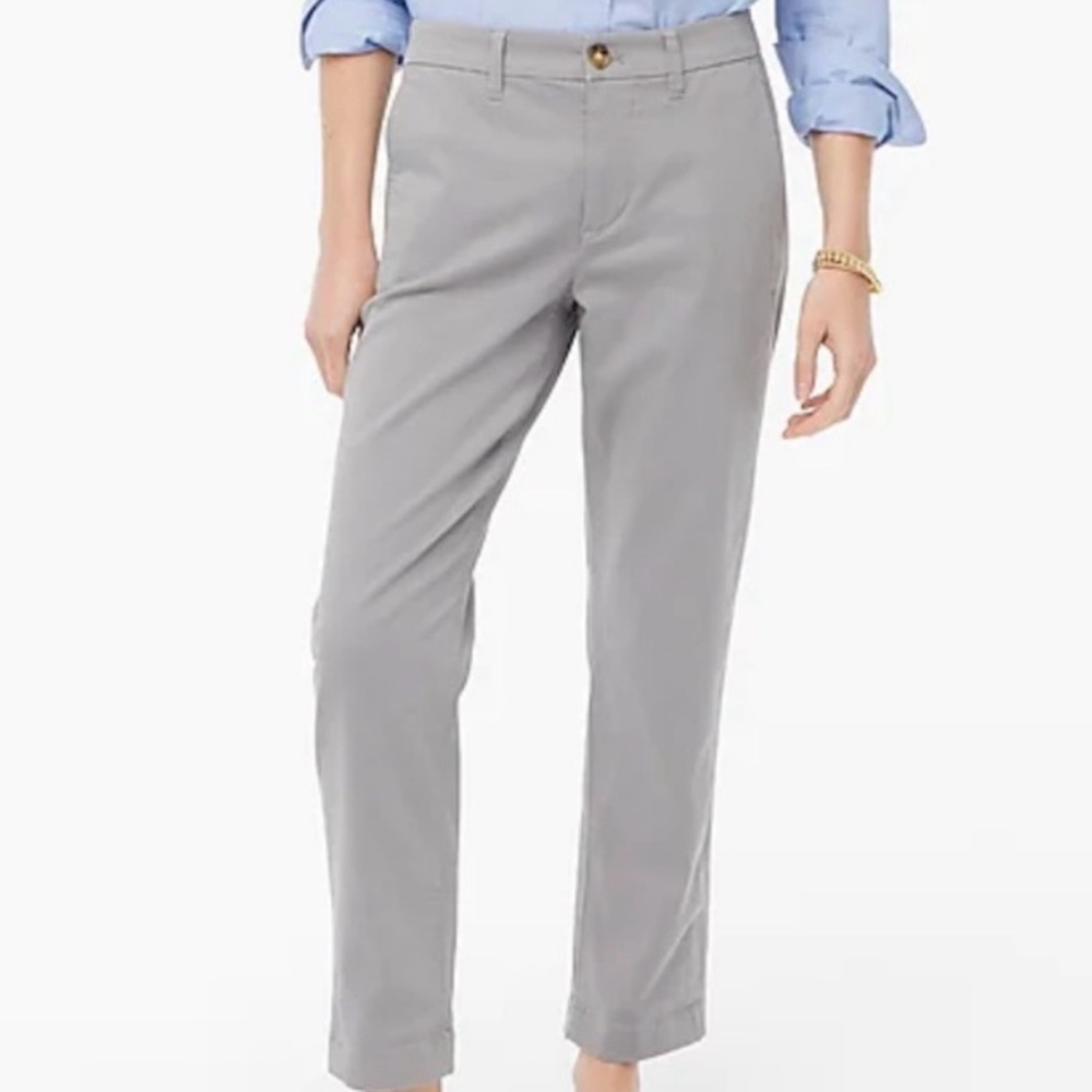 J. Crew High Rise Girlfriend Chino Pant
